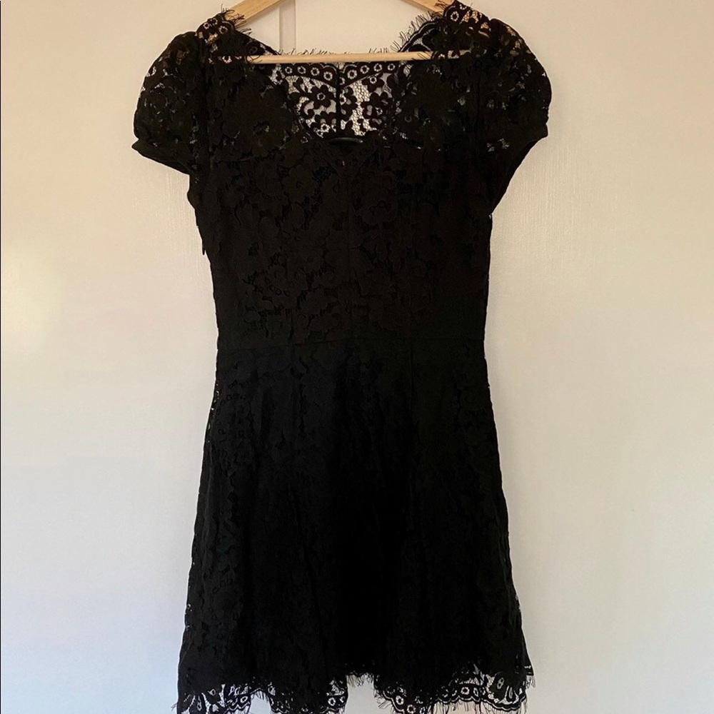 Juicy Couture black lace dress